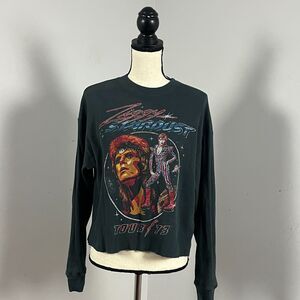 Daydreamer by Free People Ziggy Stardust Thermal Long Sleeve Top Women's XS